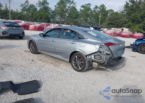 2020 Honda Civic Ex из США, поврежденный, VIN 19XFC1F31LE018494